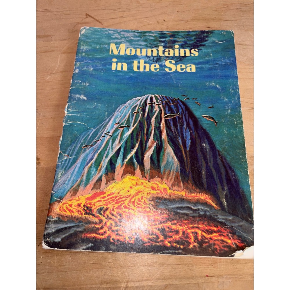 Vintage 1962 Rachel Carson Mountains in the Sea SRA Pilot Library Booklet
